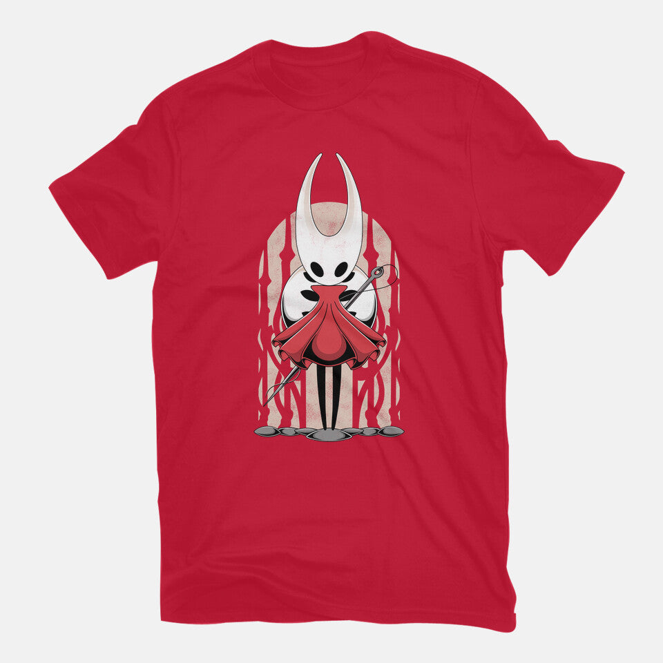 Hornet – Gaming Graphic T-Shirt in red, flat-lay product view