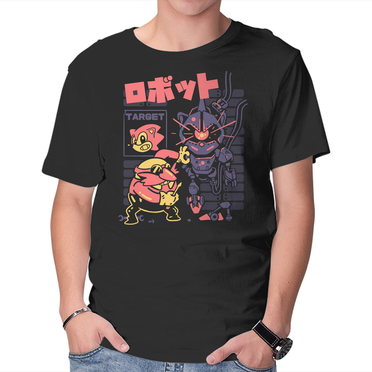 Evil Creation – Gaming Graphic T-Shirt in black, product display