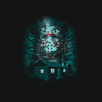 Mass Murderer – Horror Graphic T-Shirt design artwork for black graphic T-shirt