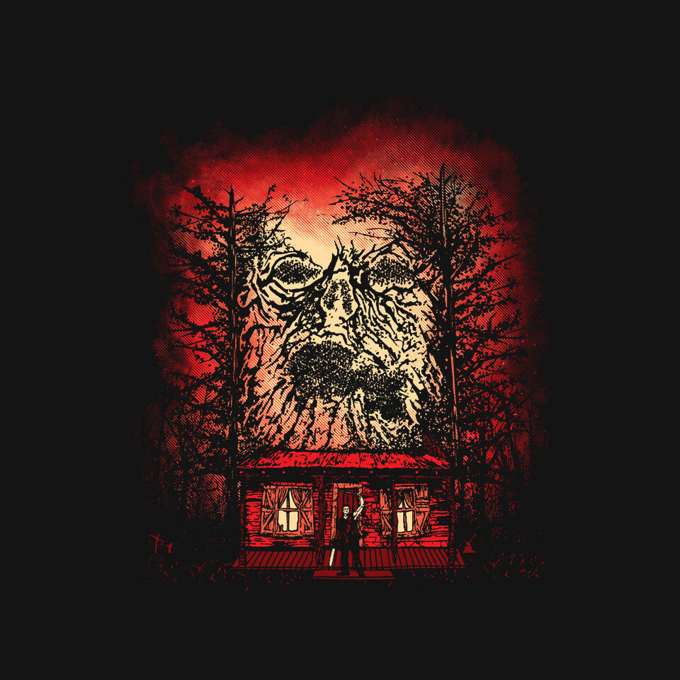 Hell On Earth – Horror Graphic T-Shirt design artwork for black graphic T-shirt