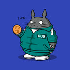 Wrong Cookie! – Anime Graphic T-Shirt design artwork for royal blue graphic T-shirt