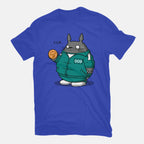 Wrong Cookie! – Anime Graphic T-Shirt in royal blue, flat-lay product view