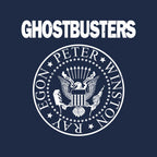 Ghost Punk – Halloween Graphic T-Shirt design artwork for navy graphic T-shirt