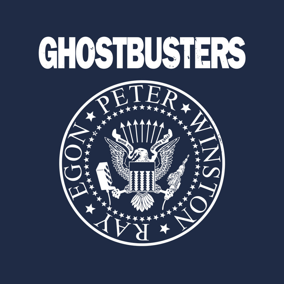 Ghost Punk – Halloween Graphic T-Shirt design artwork for navy graphic T-shirt