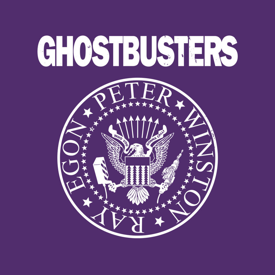 Ghost Punk – Halloween Graphic T-Shirt design artwork for purple graphic T-shirt