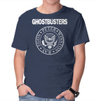 Ghost Punk – Halloween Graphic T-Shirt in navy, product display