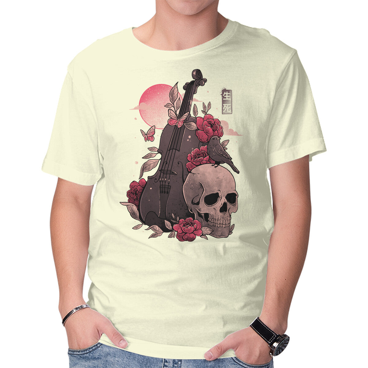 Death And Music – Horror Graphic T-Shirt