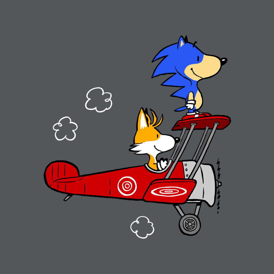 Blue Baron – Gaming Graphic T-Shirt design artwork for charcoal graphic T-shirt