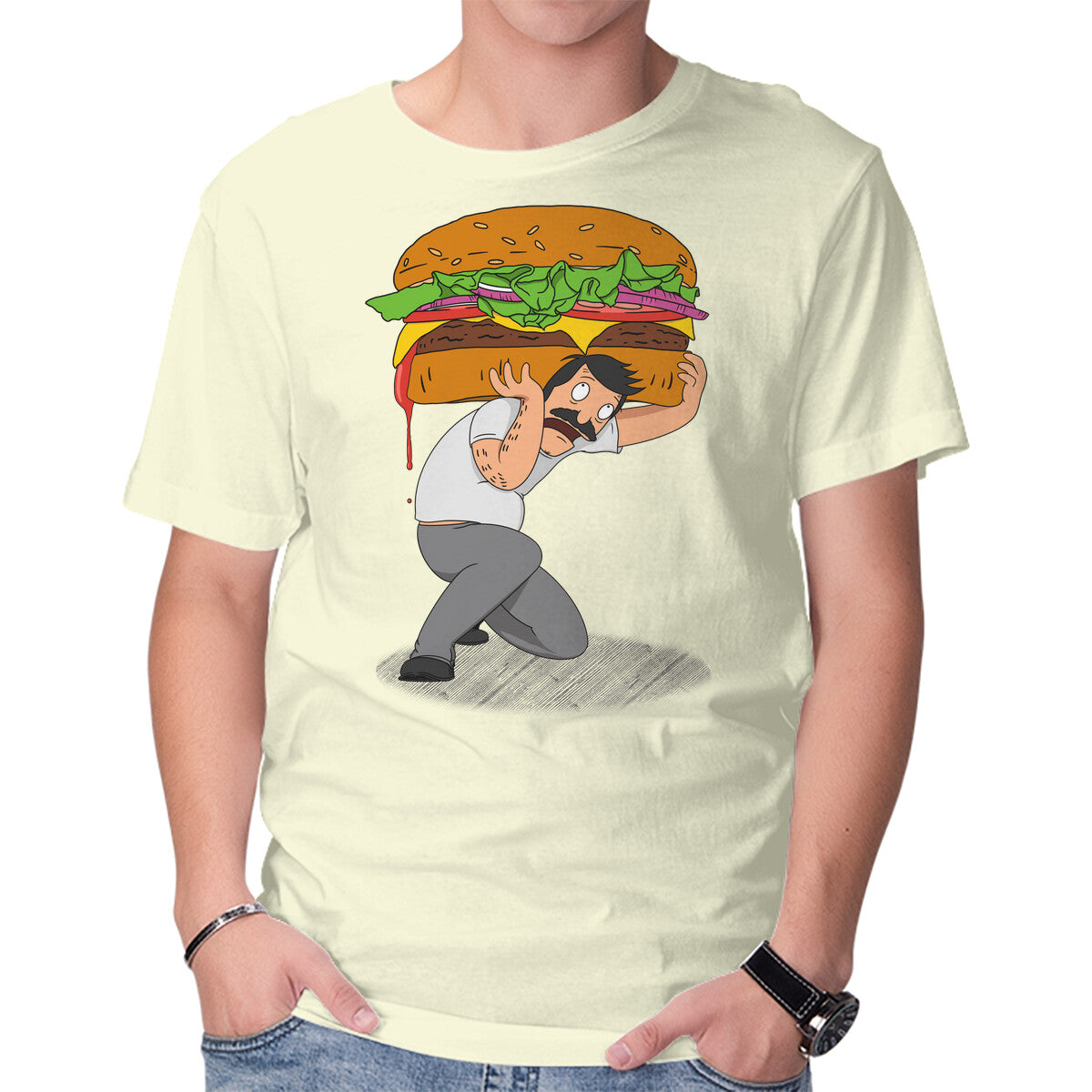 Bob Atlas – Funny Graphic T-Shirt