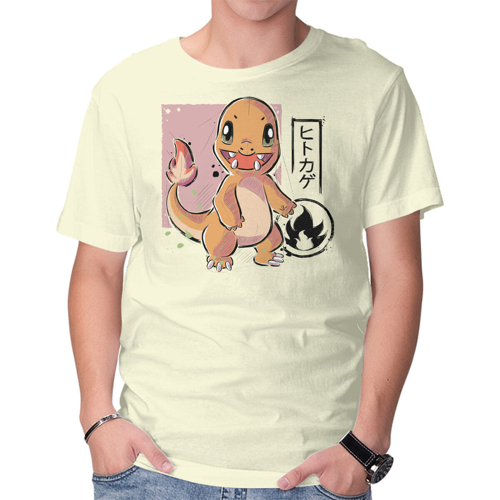 Cute Lizard – Anime Graphic T-Shirt