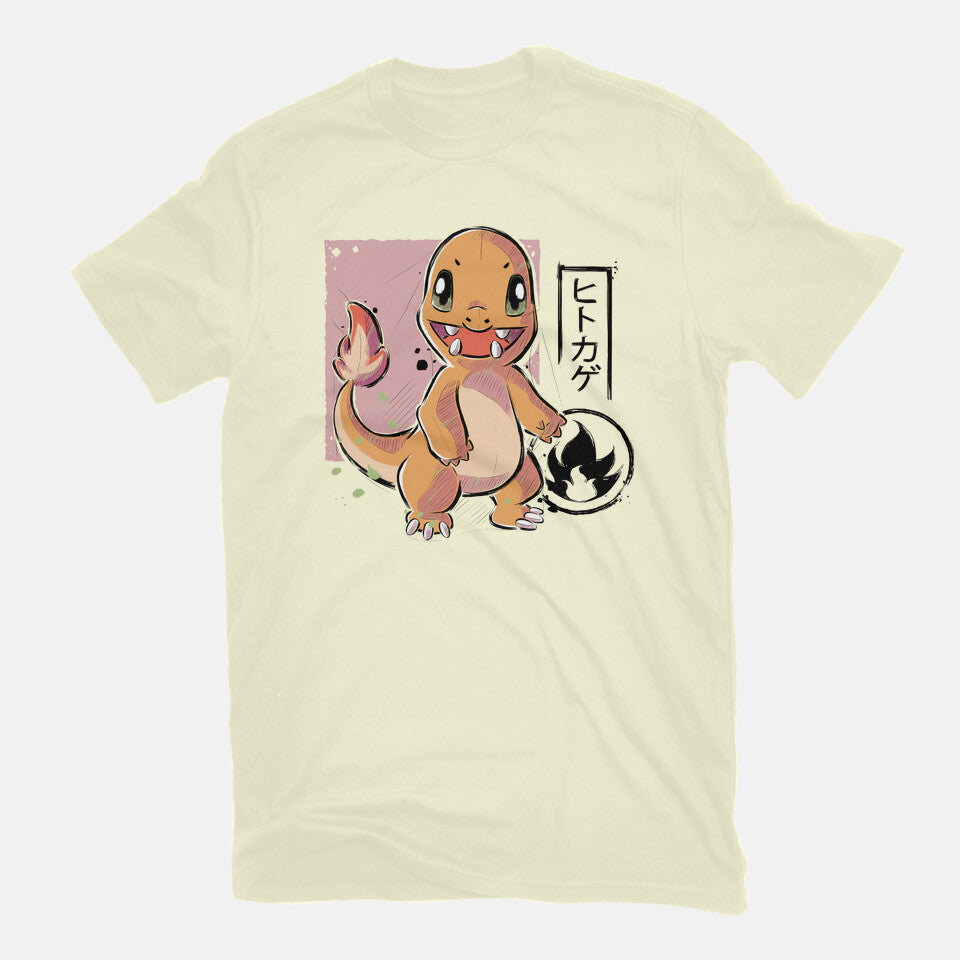 Cute Lizard – Anime Graphic T-Shirt