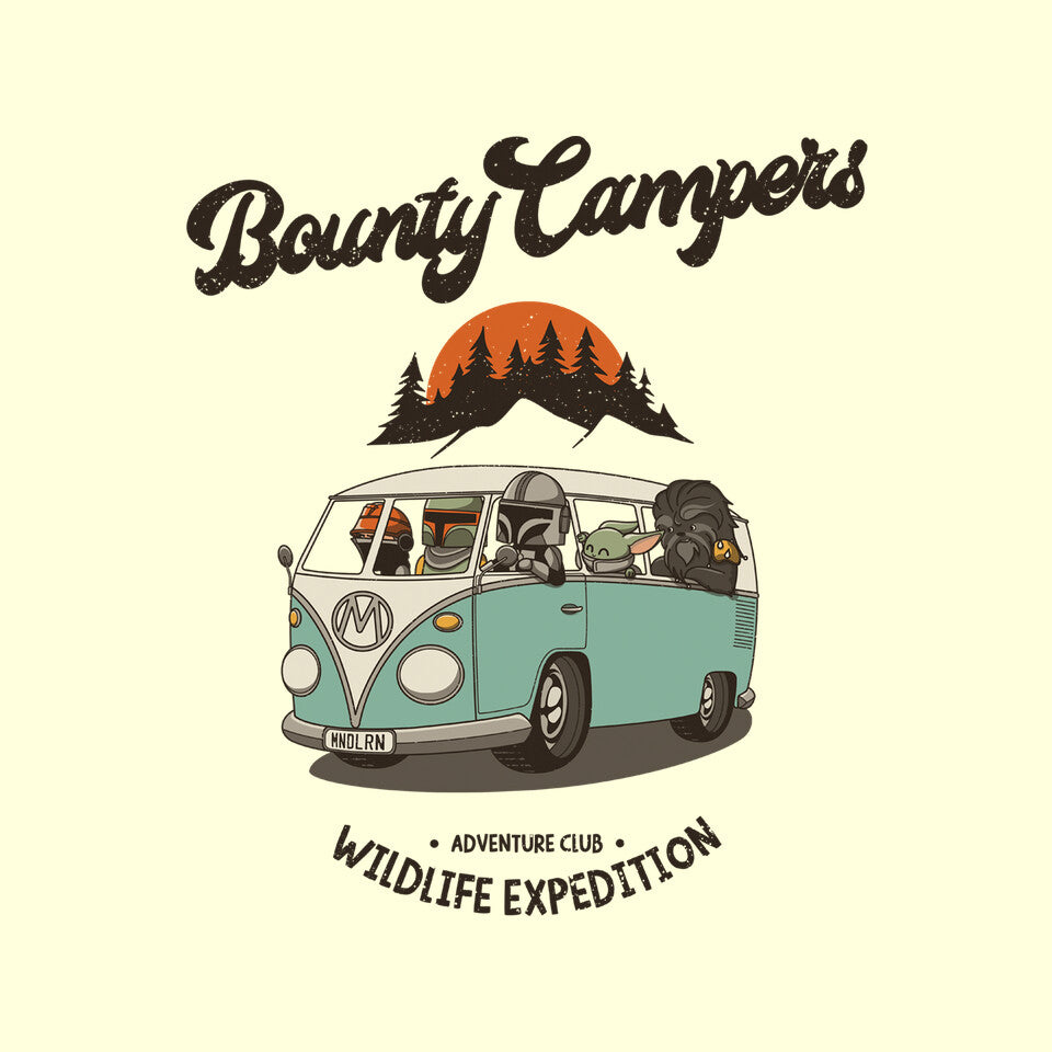Bounty Campers – Sci-Fi Graphic T-Shirt