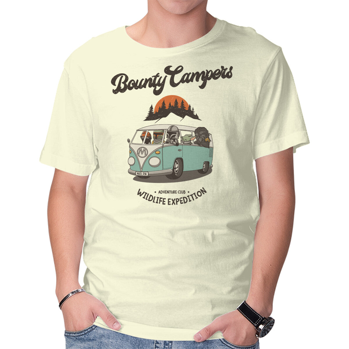 Bounty Campers – Sci-Fi Graphic T-Shirt
