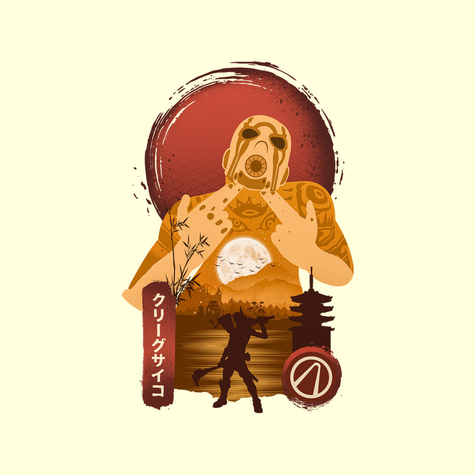 Krieg the Psycho – Gaming Graphic T-Shirt