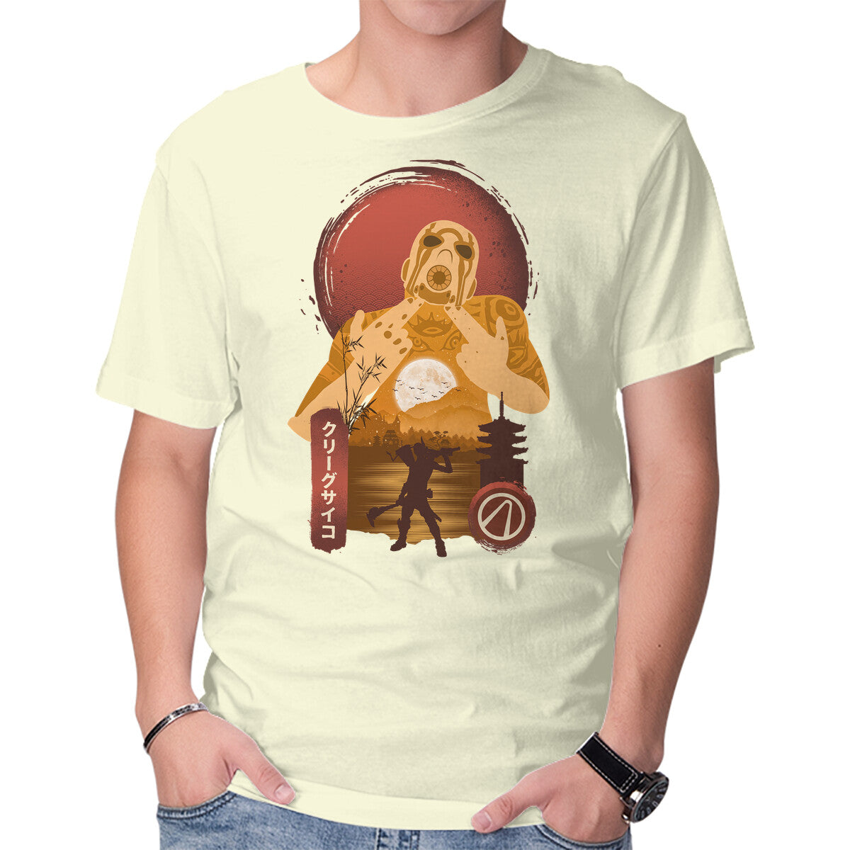 Krieg the Psycho – Gaming Graphic T-Shirt