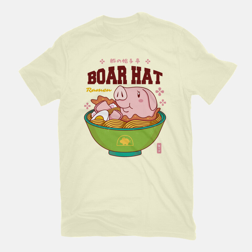 Boar Hat Ramen – Anime Graphic T-Shirt