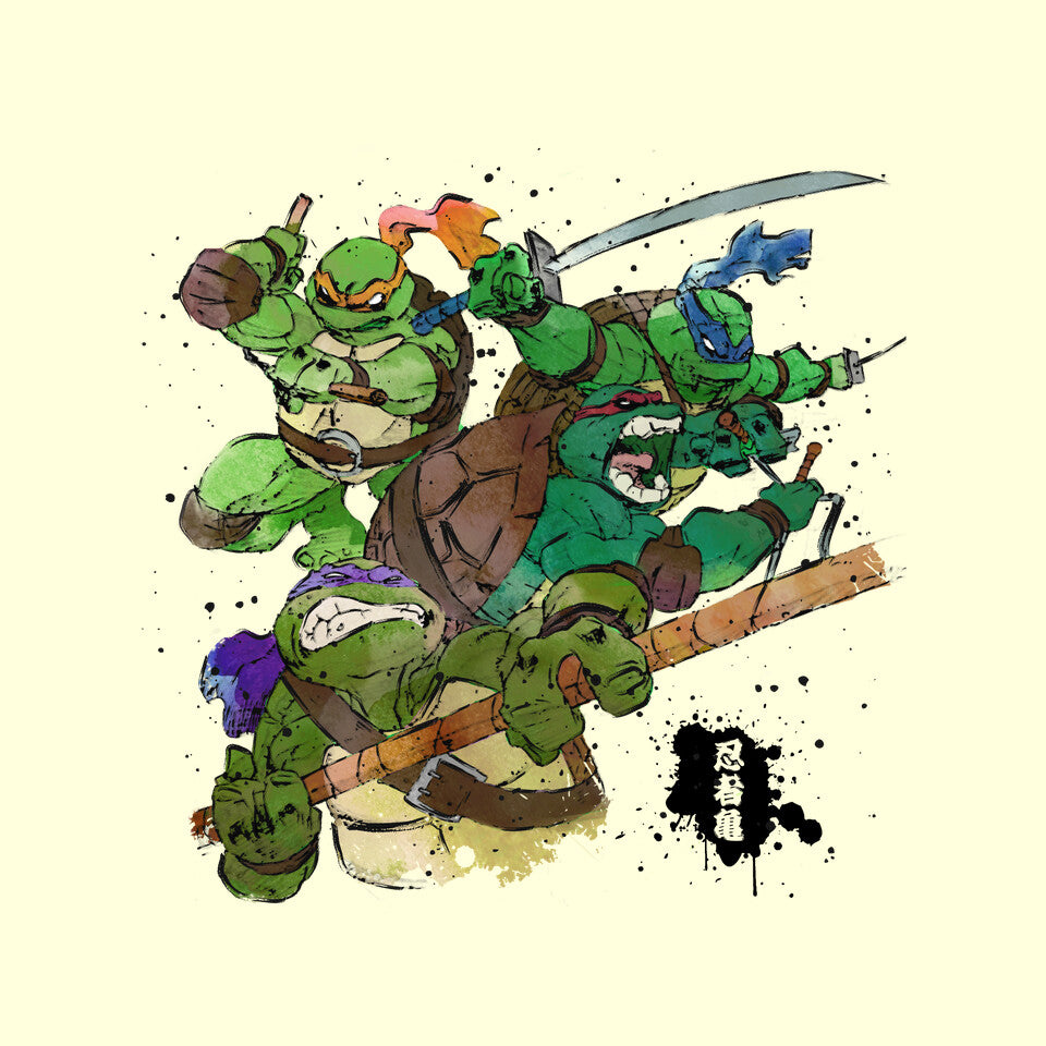 Turtle Warrior Graphic T-Shirt