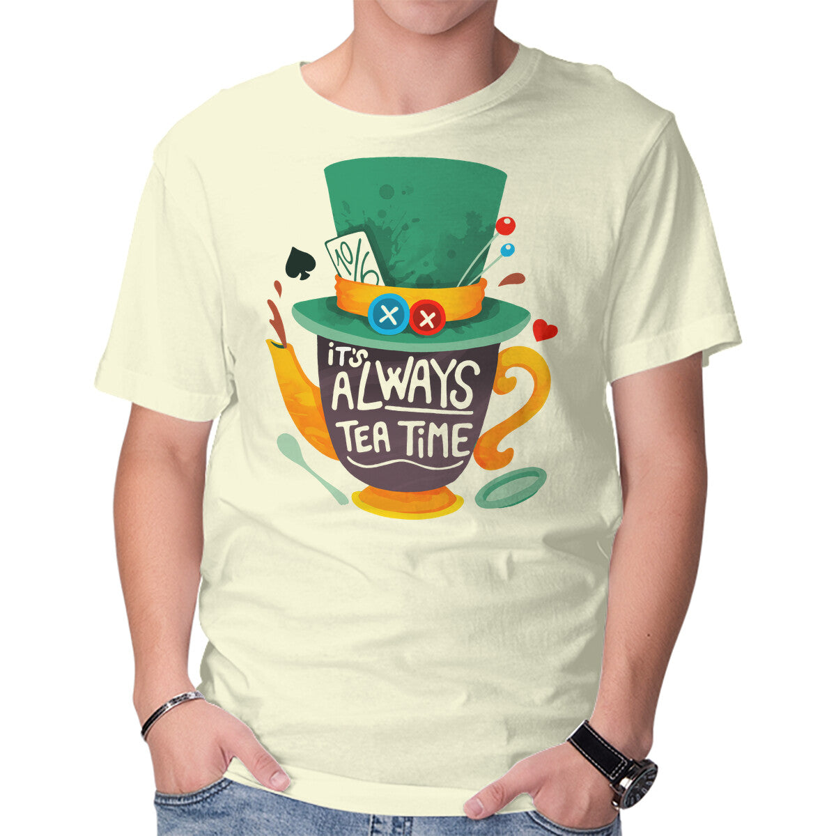Always Tea Time – Fantasy Graphic T-Shirt