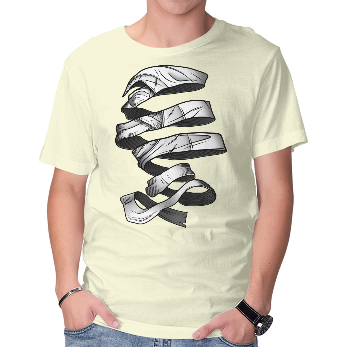 Unravelling Moon Graphic T-Shirt