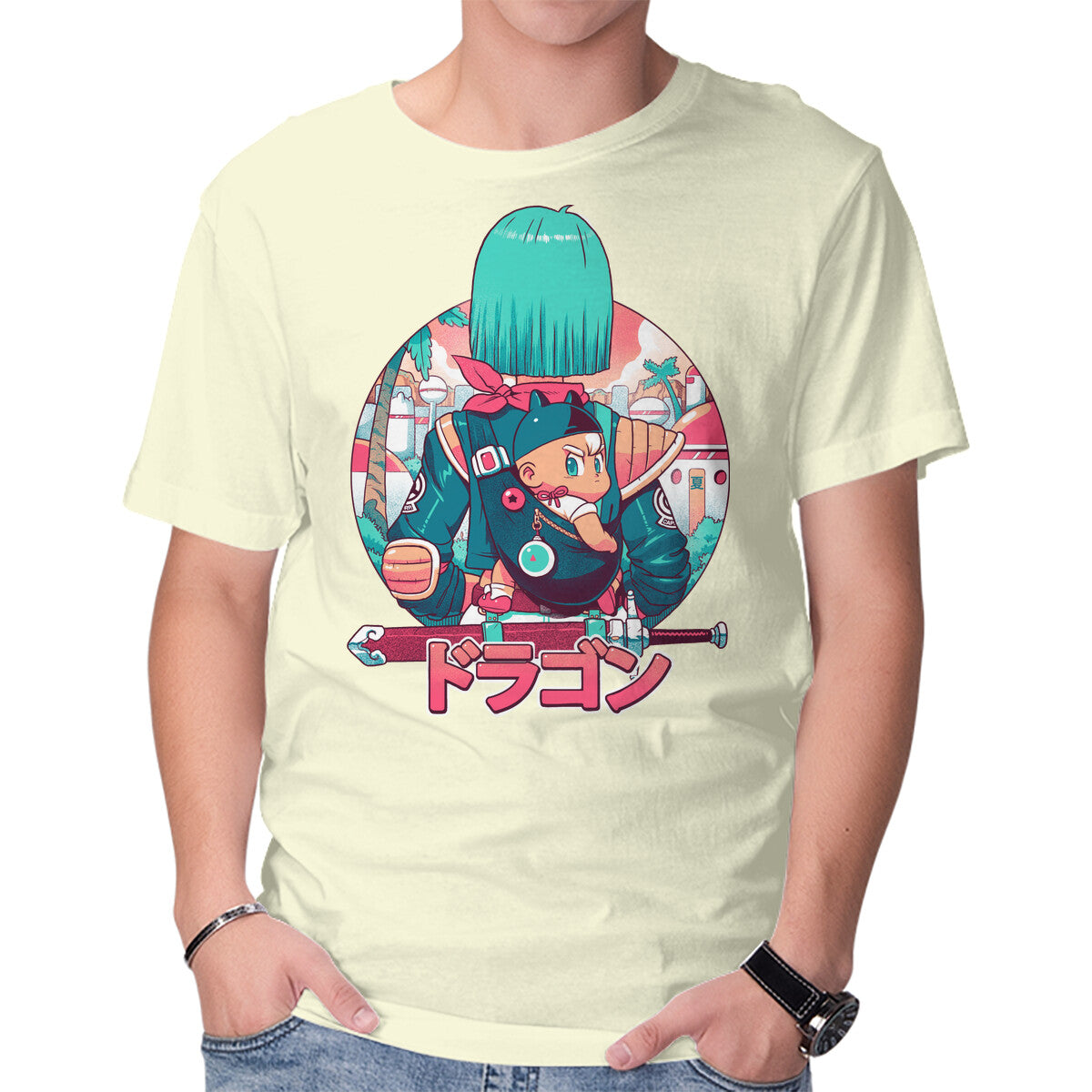 A Summer Dragon – Anime Graphic T-Shirt