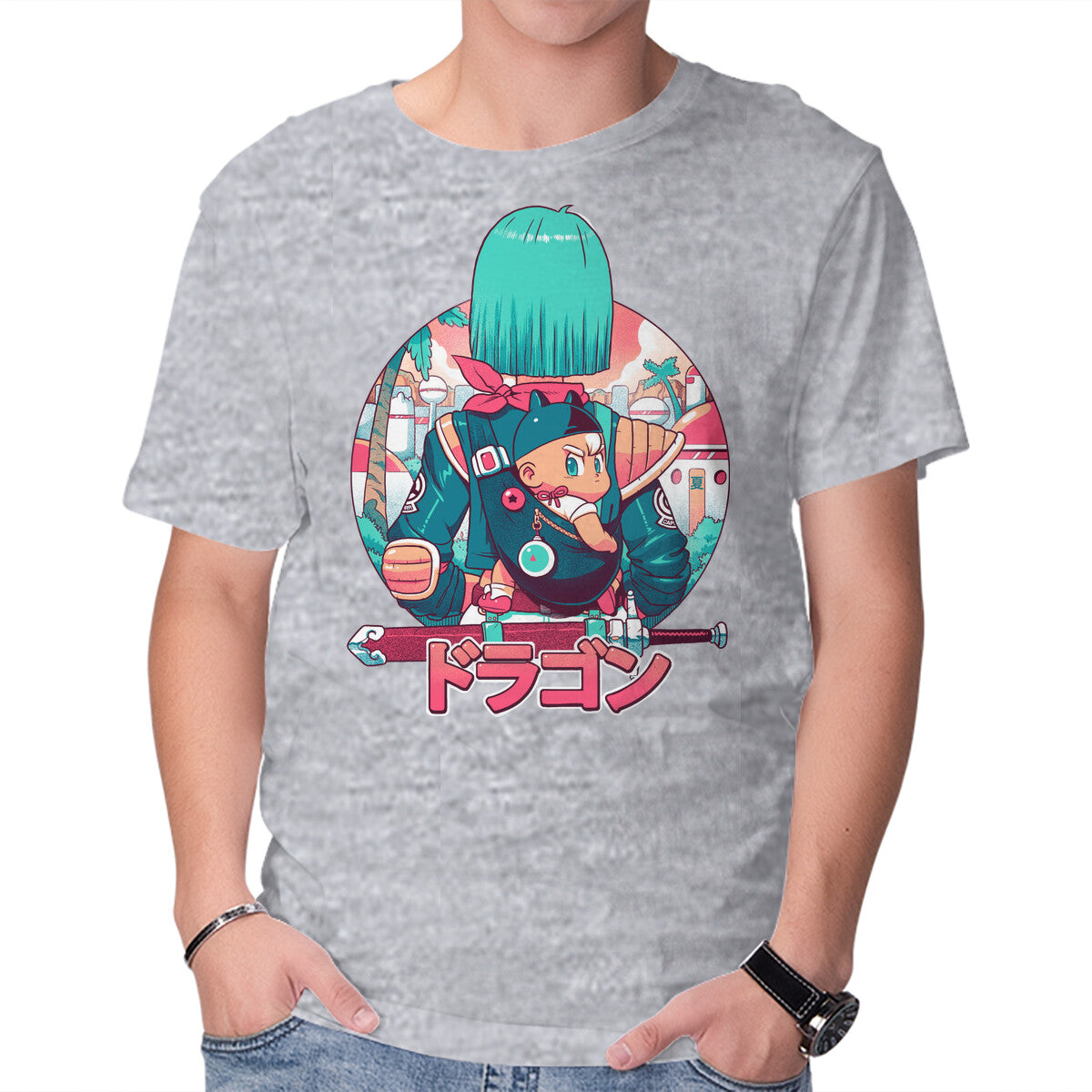 A Summer Dragon – Anime Graphic T-Shirt