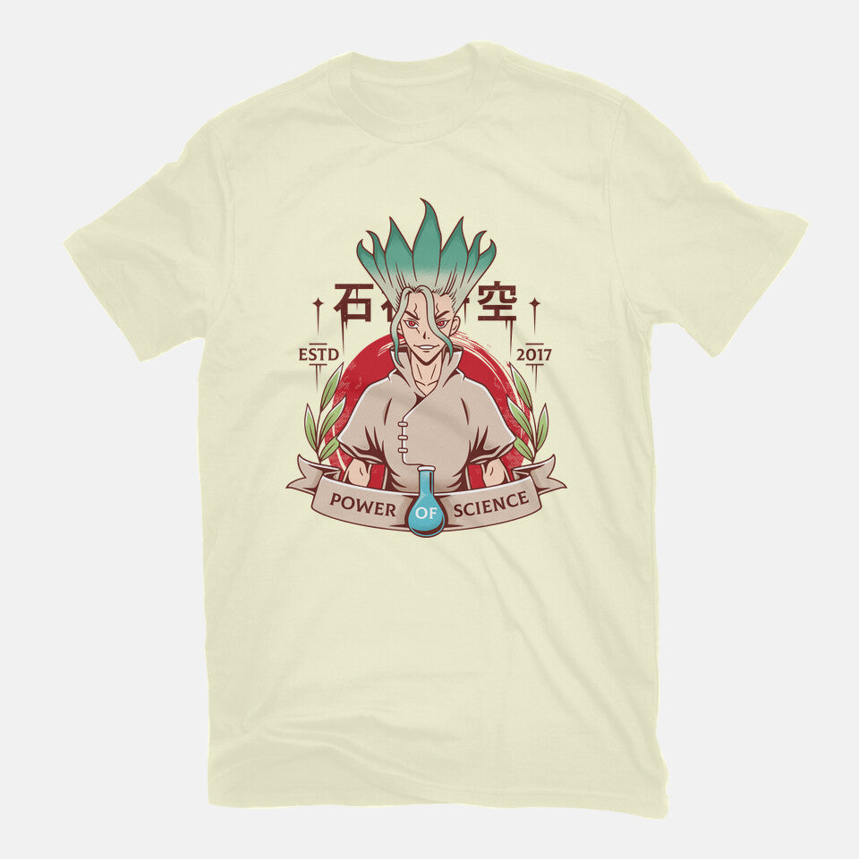 The Power Of Science – Anime Graphic T-Shirt