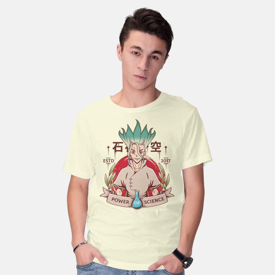 The Power Of Science – Anime Graphic T-Shirt