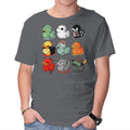 Halloween Duck – Halloween Graphic T-Shirt in charcoal, product display
