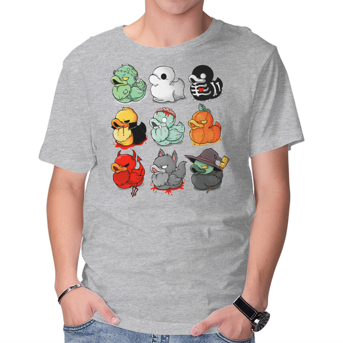 Halloween Duck – Halloween Graphic T-Shirt