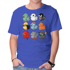 Halloween Duck – Halloween Graphic T-Shirt in royal blue, product display