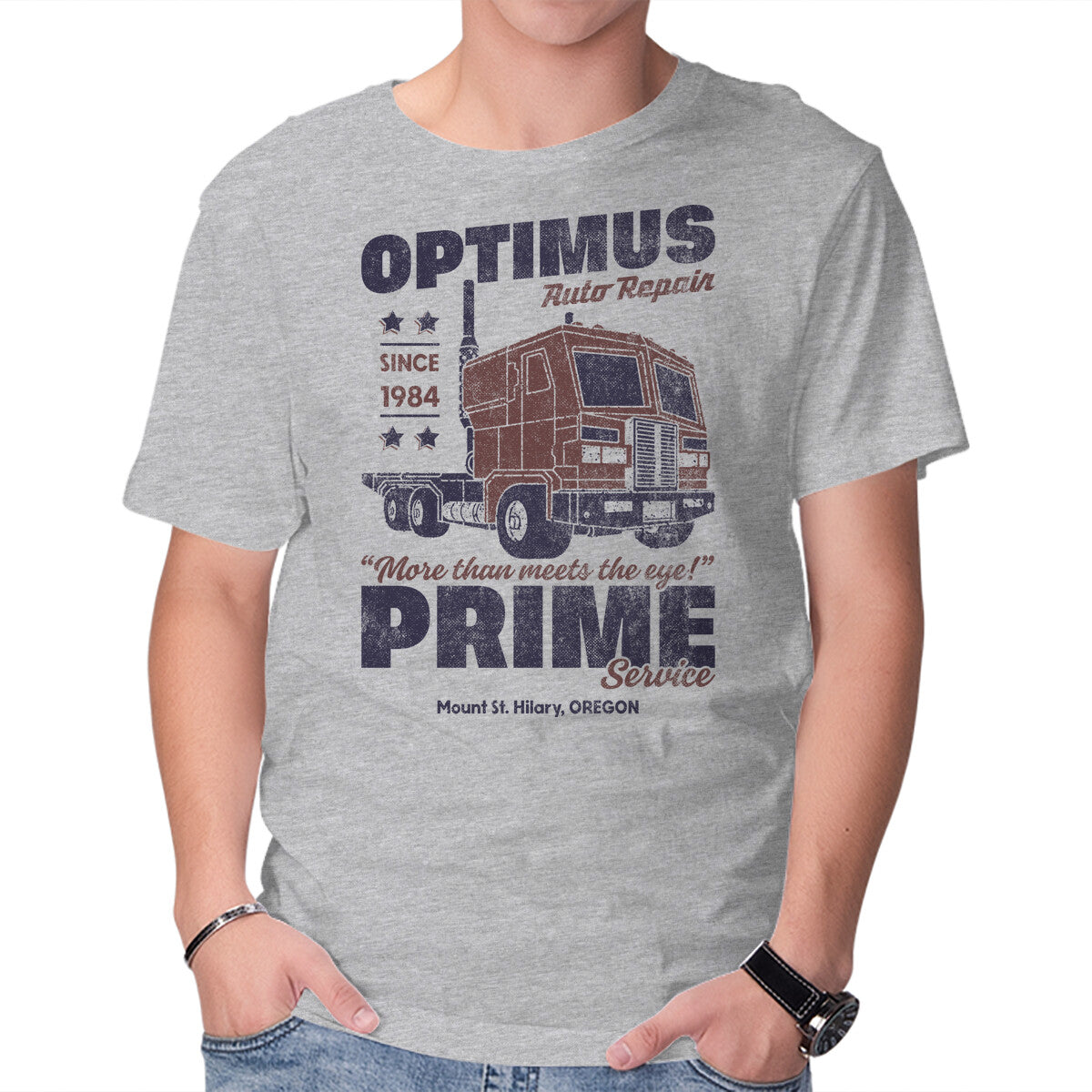 Vintage Auto Repair – Sci-Fi Graphic T-Shirt