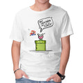 Start Again – Gaming Graphic T-Shirt in white, product display