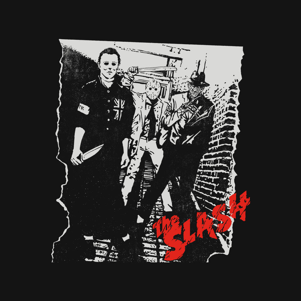 The Slash – Music Graphic T-Shirt design artwork for black graphic T-shirt