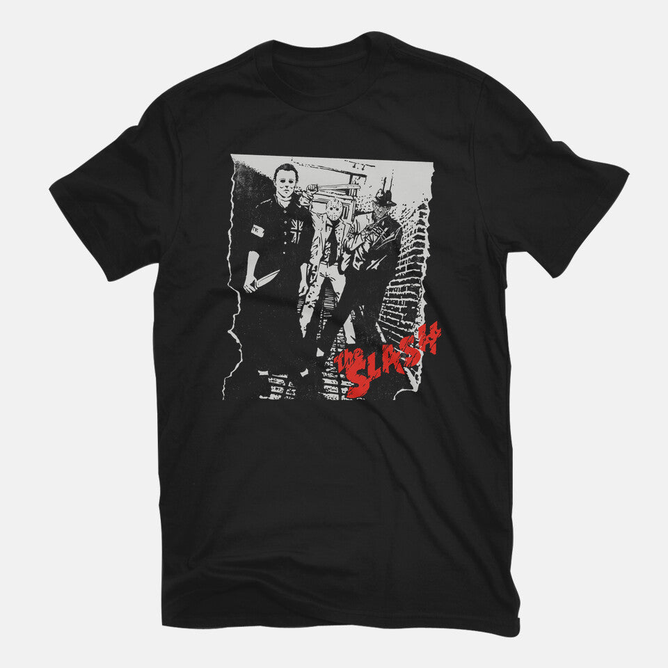 The Slash – Music Graphic T-Shirt in black, flat-lay product view