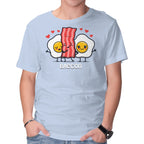 Baecon – Funny Graphic T-Shirt in blue, product display