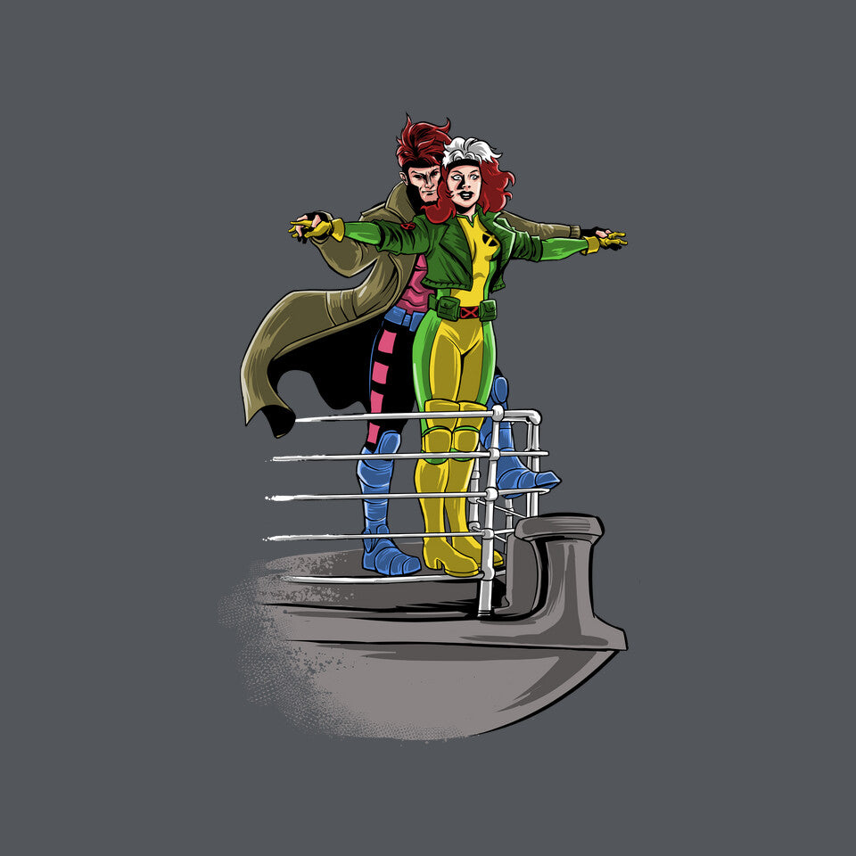 Xtanic – Sci-Fi Graphic T-Shirt design artwork for charcoal graphic T-shirt
