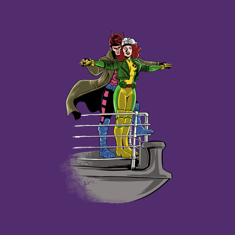 Xtanic – Sci-Fi Graphic T-Shirt design artwork for purple graphic T-shirt