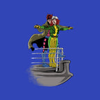 Xtanic – Sci-Fi Graphic T-Shirt design artwork for royal blue graphic T-shirt