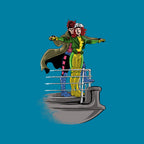 Xtanic – Sci-Fi Graphic T-Shirt design artwork for turquoise graphic T-shirt