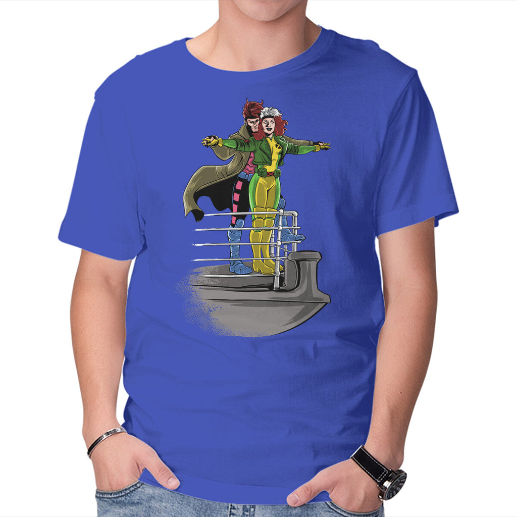Xtanic – Sci-Fi Graphic T-Shirt in royal blue, product display