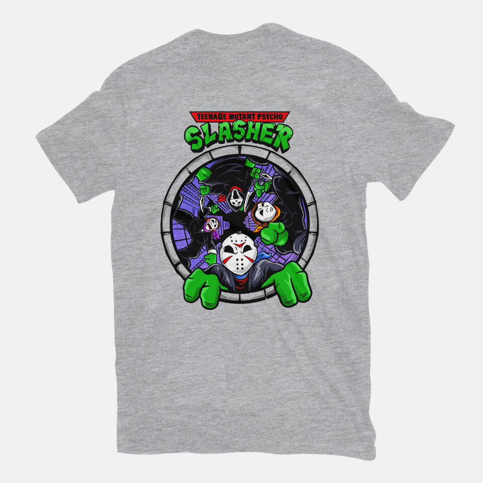 Four Slashers – Horror Graphic T-Shirt