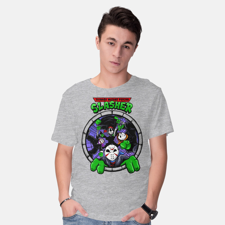 Four Slashers – Horror Graphic T-Shirt