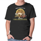 Second Breakfast – Fantasy Graphic T-Shirt in black, product display