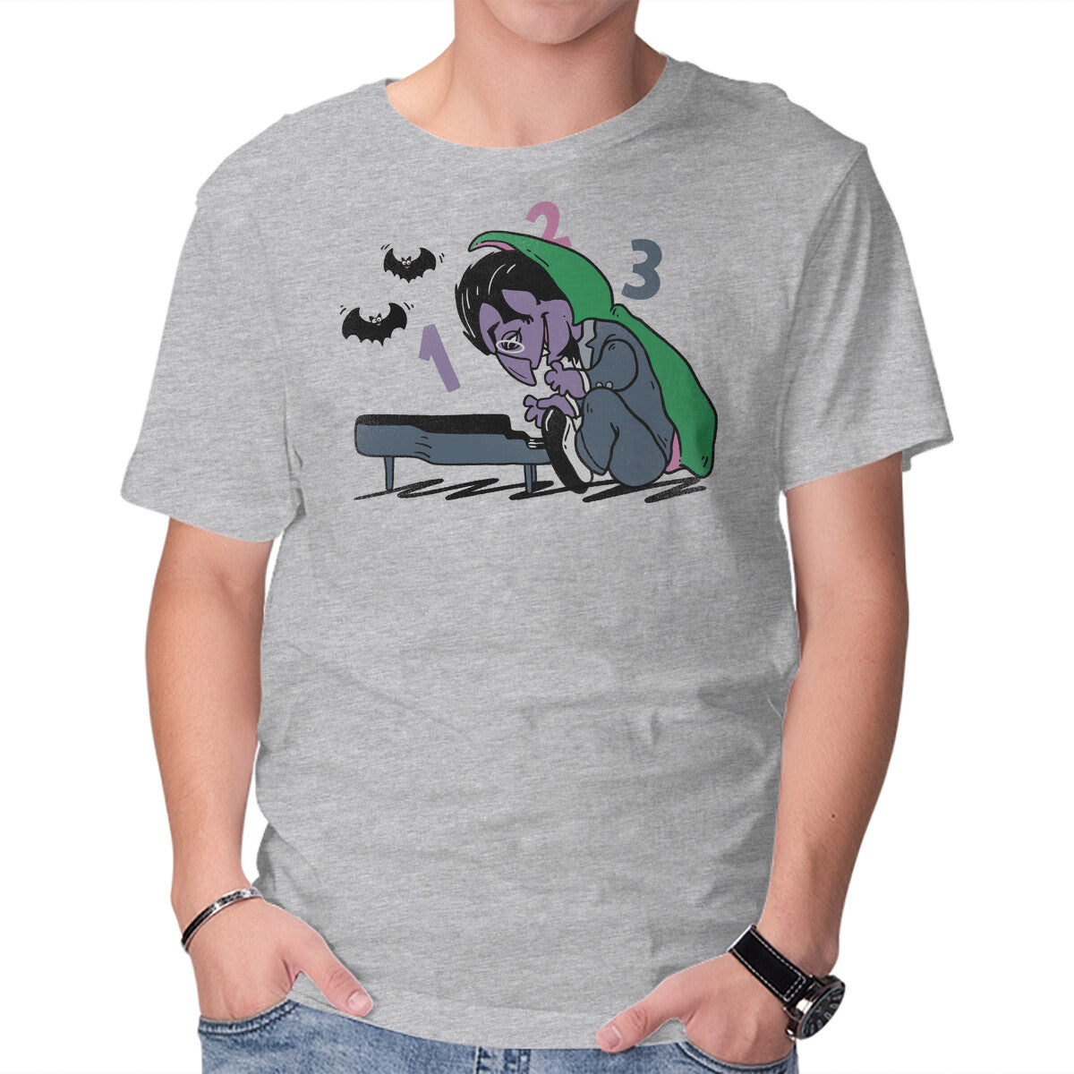 Count Peanut – Music Graphic T-Shirt