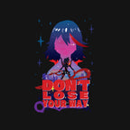 Don't Lose Your Way – Anime Graphic T-Shirt design artwork for black graphic T-shirt