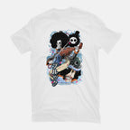 The Great Musician – Anime Graphic T-Shirt in white, flat-lay product view