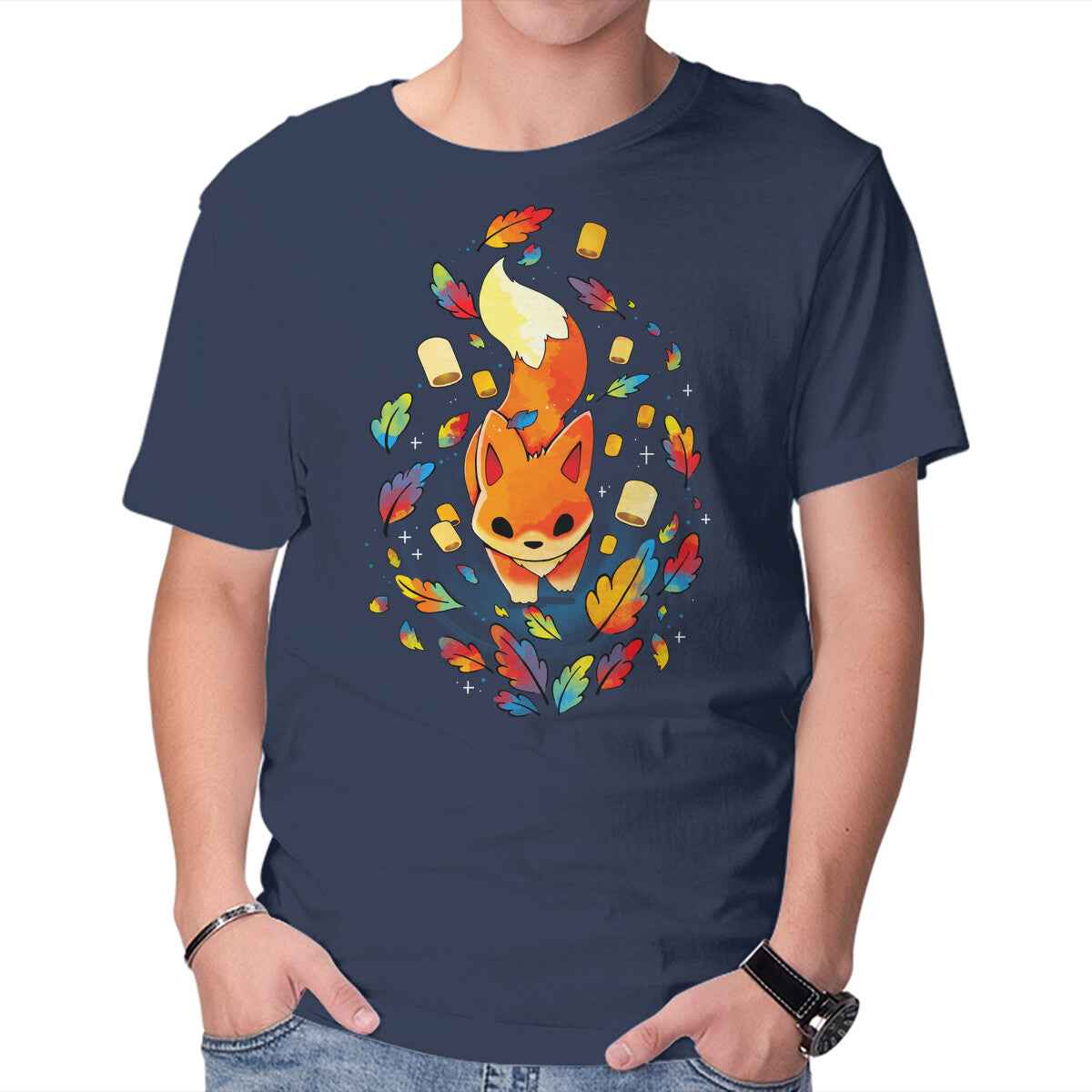 Fox Colors – Animal Graphic T-Shirt