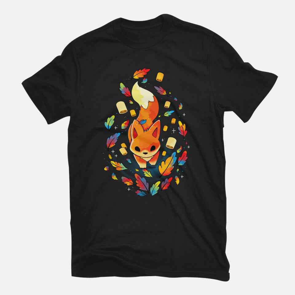 Fox Colors – Animal Graphic T-Shirt