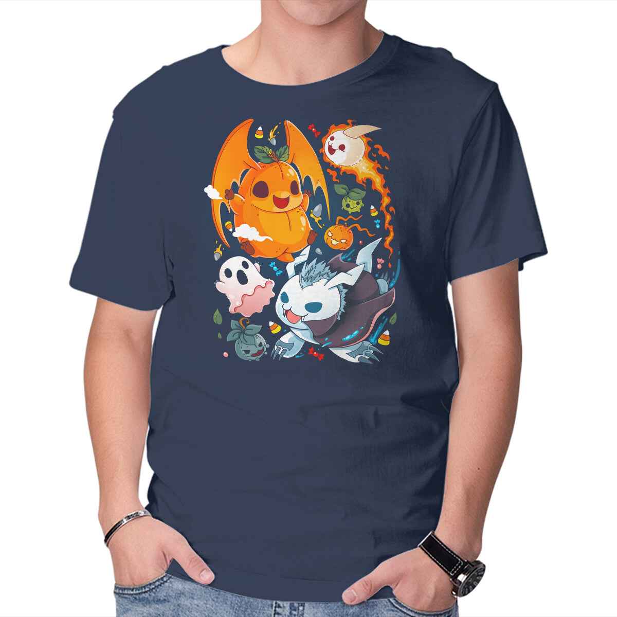 Digi Halloween – Halloween Graphic T-Shirt