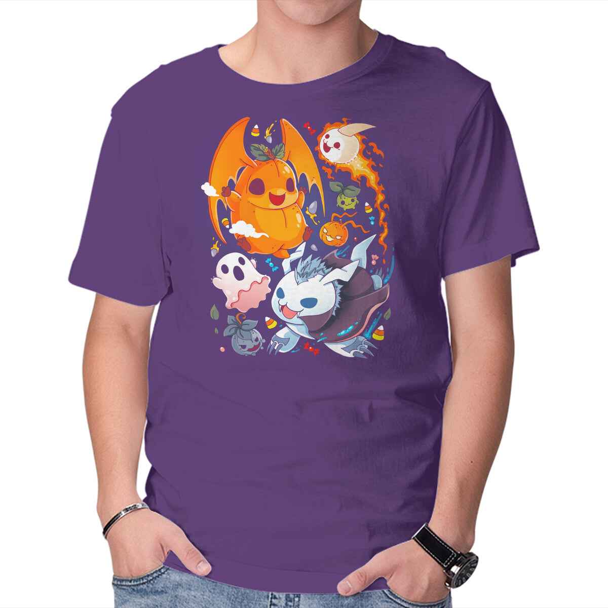 Digi Halloween – Halloween Graphic T-Shirt
